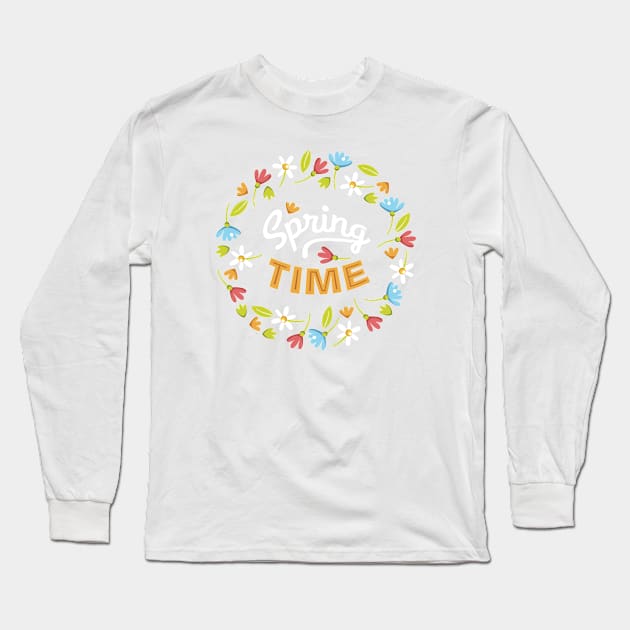 SPRING TIME Long Sleeve T-Shirt by Amrshop87